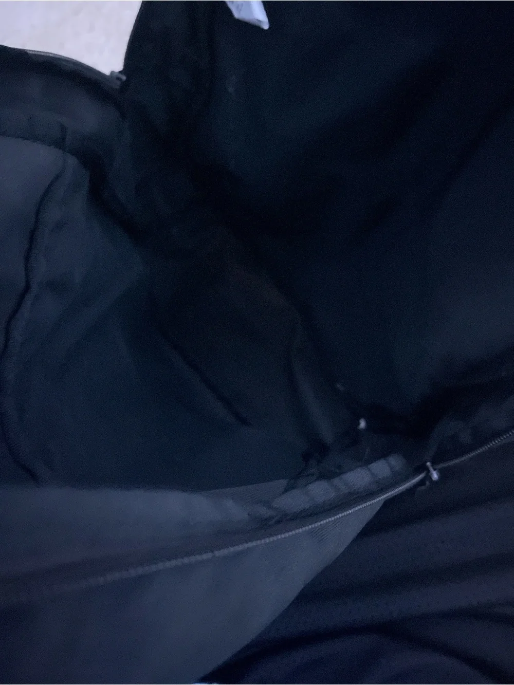 Nike Black Backpack with White Logo